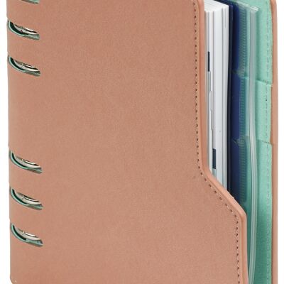 Refill Agenda 2022 Clipbook Personal pastell pink green