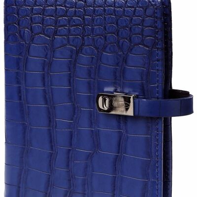 Refill diary agenda 2022 pocket croco cobalt blue