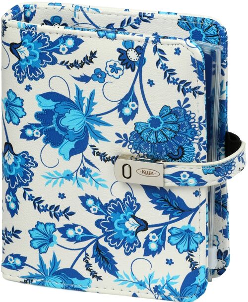 Refill diary agenda 2022 pocket flower Delft blue