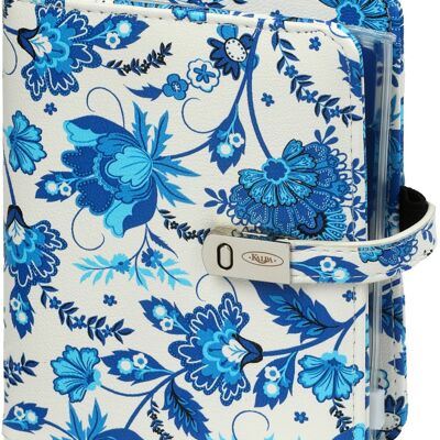 Refill diary agenda 2022 pocket flower Delft blue