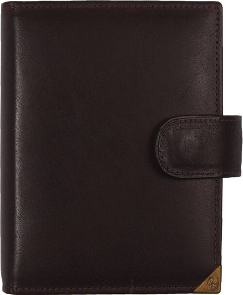 Refill diary agenda 2022 pocket sepia brown - leather