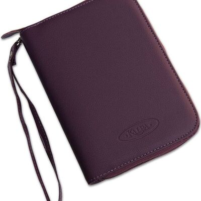 Refill diary agenda 2022 pocket with zip pica purple