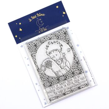 Tampon transparent "La rose" - Le Petit Prince 2