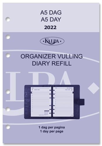 Agenda journalier A5 EN-NL 2022 2