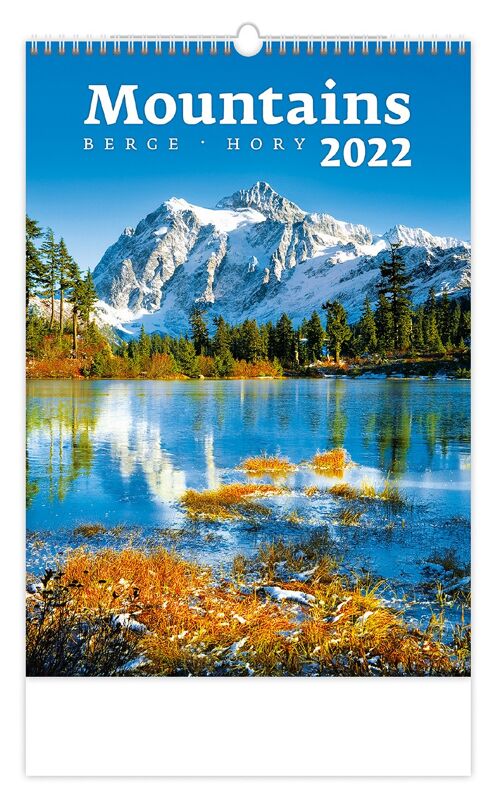 Wall Calendar 2022 Mountains 2022