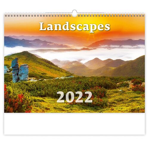 Kalpa Wall Calendar 2022 Landscapes Calendars 45 x 31.5 cm