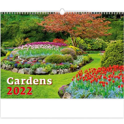 Kalpa Wall Calendar 2022 Gardens Calendars 45 x 31.5 cm