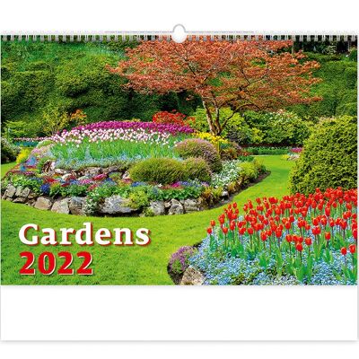 Kalpa Wall Calendar 2022 Gardens Calendars 45 x 31.5 cm