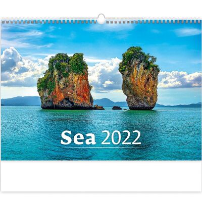 Kalpa Wandkalender 2022 Seekalender 45 x 31,5 cm | Kalender 2022