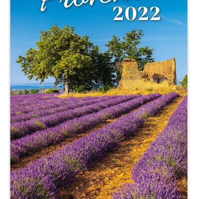 Kalpa Wandkalender 2022 Provence 31,5 x 45 cm