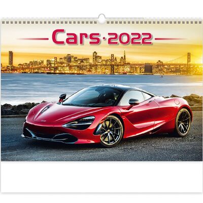 Kalpa Wandkalender 2022 Autos Kalender 45 x 31,5 cm