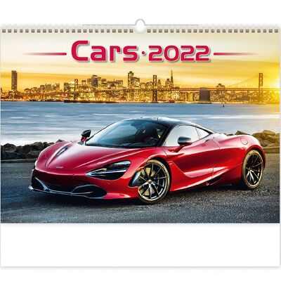 Kalpa Wandkalender 2022 Autos Kalender 45 x 31,5 cm
