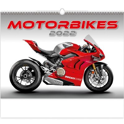 Kalpa Wandkalender 2022 Motorräder 45 x 31,5 cm