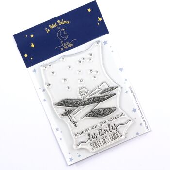 Tampon transparent "Les étoiles" - Le Petit Prince 2