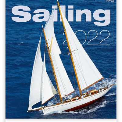 Kalpa Wall Calendar 2022 Sailing Calendar 45 x 52 cm