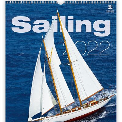 Kalpa Wall Calendar 2022 Sailing Calendar 45 x 52 cm