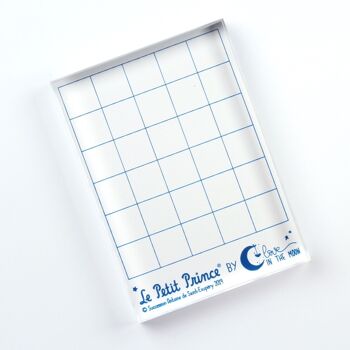 Support pour tampons transparents - bloc acrylique - 10,5x7,5 cm 2