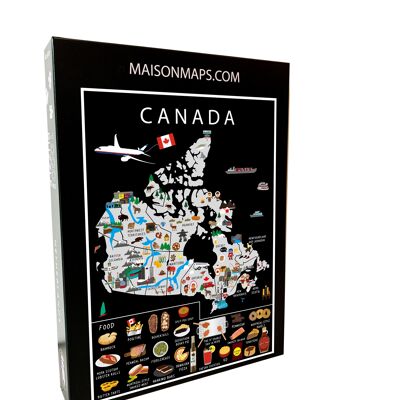 Puzzle of Canada | 1000 pieces