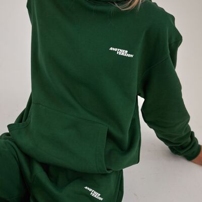 Oversized Classic Hoodie - Bottle Green