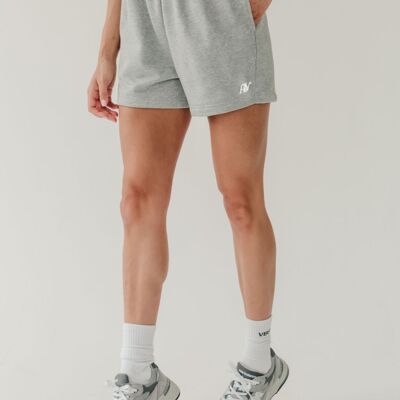 Classic Sweat Shorts - Grey Marl
