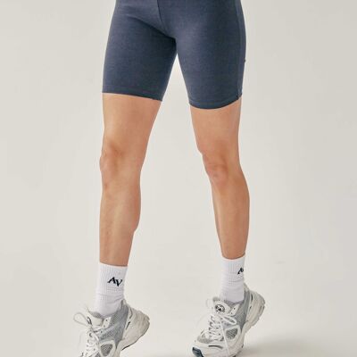 Cotton Cycling Shorts - Navy