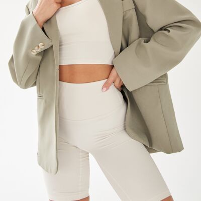 The Boyfriend Blazer - Desert Sage