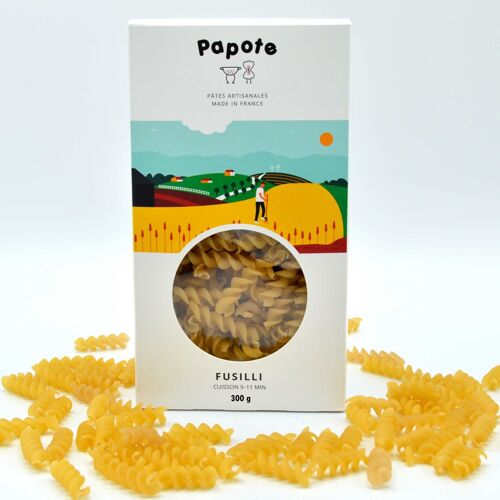 Pâtes Fusilli - Artisanales et Françaises - 300g