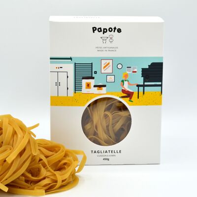 Tagliatelle pasta - Artisanal and French - 450g