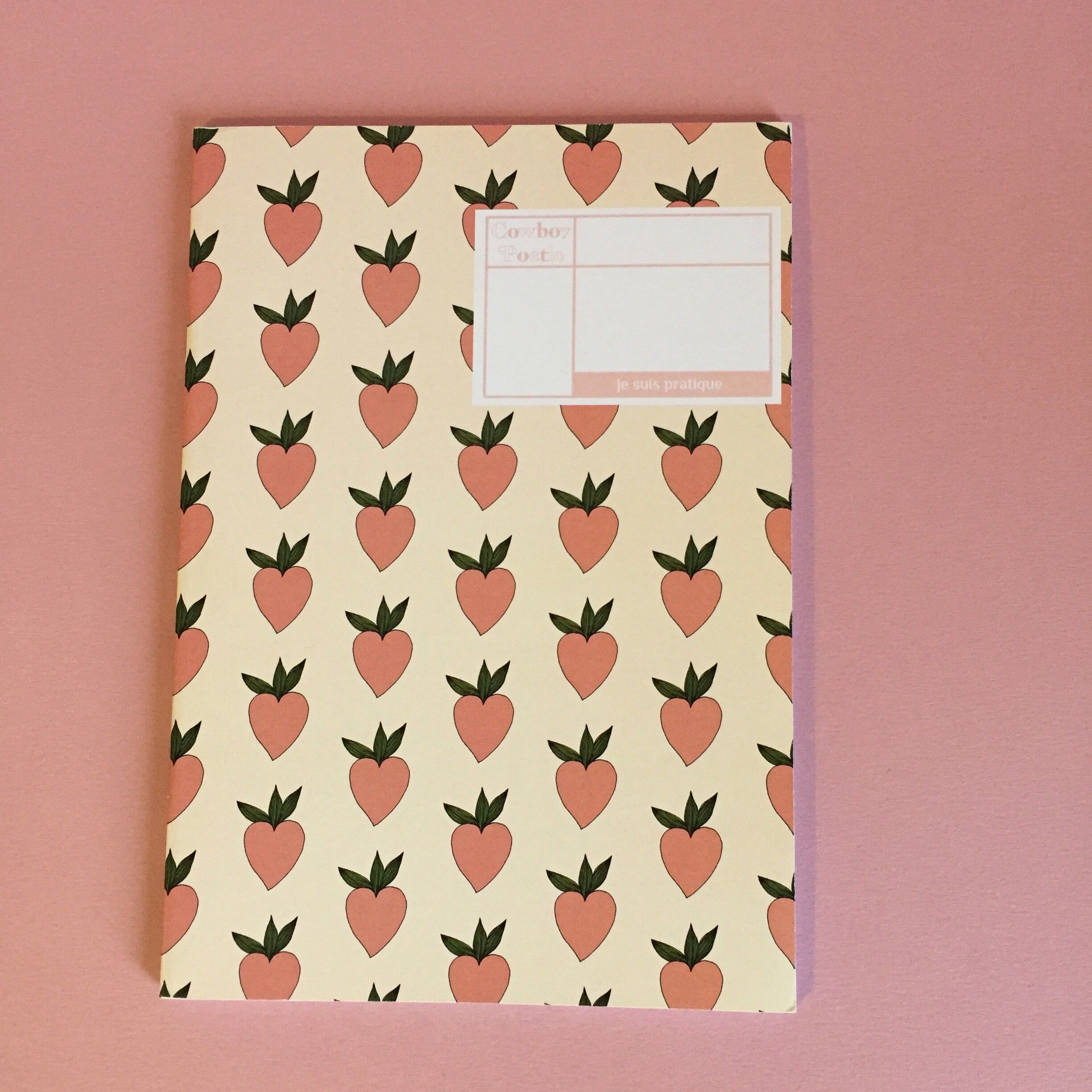 A5 Notizbuch "Ich bin praktisch" Herz