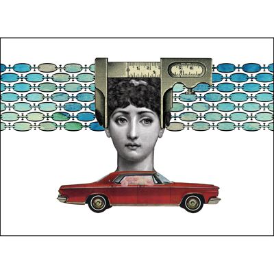 Giclee print – The driving lesson