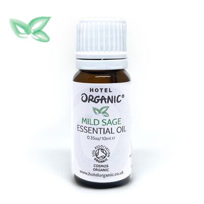 Certified Organic Mild Sage Essential Oil 10ml