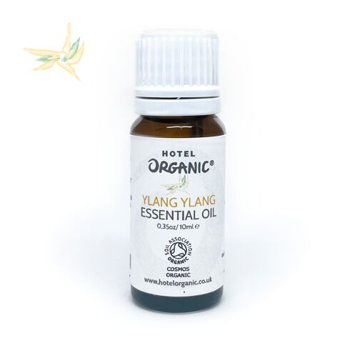 Certified Organic Ylang Ylang Essential Oil 10ml