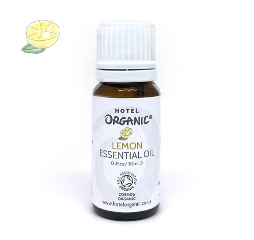 Certified Organic Lemon Essential Oil