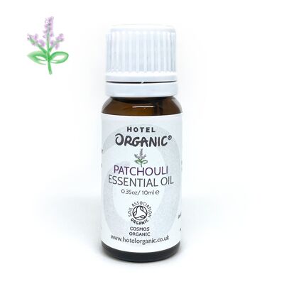 Certified Organic Patchouli Essential Oil 10ml