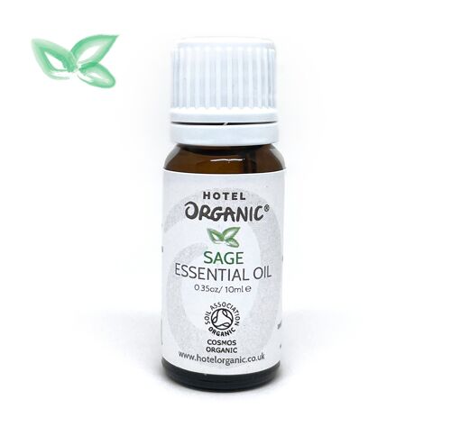 Certified Organic Sage Essential Oil 10ml