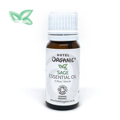 Certified Organic Sage Essential Oil 10ml