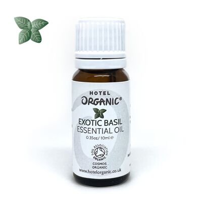 Certified Organic Exotic Basil Essential Oil 10ml