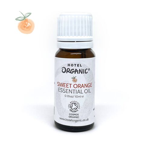 Certified Organic Sweet Orange Essential Oil 10ml