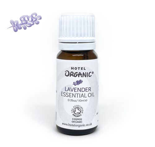 Certified Organic Lavender Essential Oil 10ml