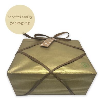 Natural & Organic Eco-Friendly Gift Set - Gold Eco Wrap