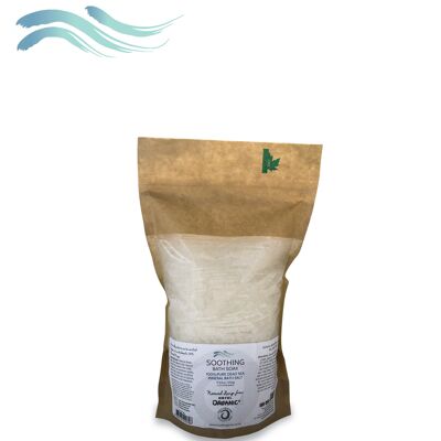 Pure Dead Sea Mineral Bath Salt in Biodegradable Bag - 500g