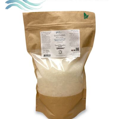 Pure Dead Sea Mineral Bath Salt in Biodegradable Bag - 1000g