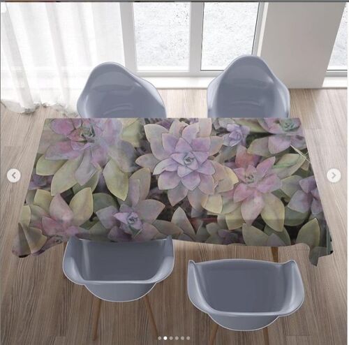 Tablecloth in Succulent Pastel