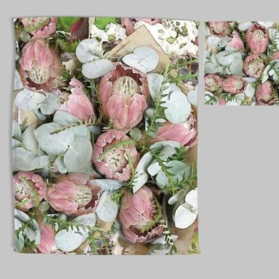 Set strofinacci e tamponi in Protea Soft Pink