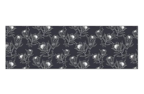 Table Runner in Protea Charcoal