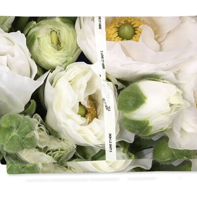 Mantel individual en Ranunculus Green