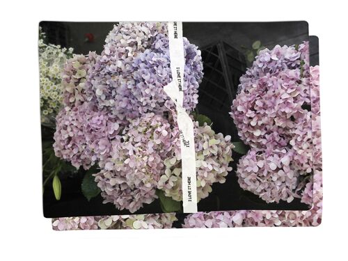Placemat in Hydrangea