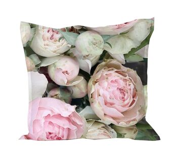 Housse de coussin en Rose Soft Pink 1