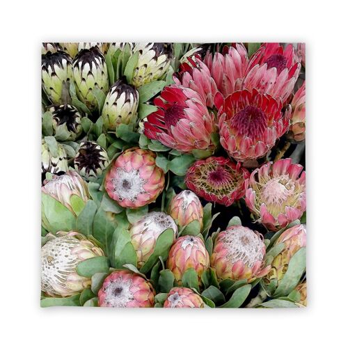 Facial Flannel in Protea Bunch