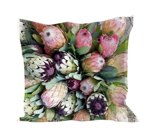 Cushion cover in Protea Busy